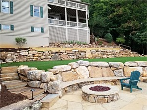 Lake Toxaway Hardscape